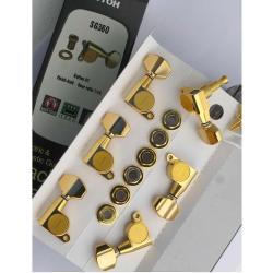 Колки 6 в линию, позолота GOTOH SG360-07 Gold 6L