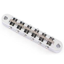 Tune-O-Matic Bridge, титановые седла, хром GOTOH TI-103BC