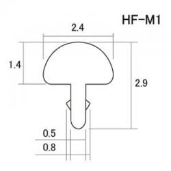 Лады Medium Standard, цена за один отрезок 25 см HOSCO HF-M1