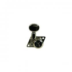 Закрытые локовые колки, 6 в линию, никель KLUSON KLUSON REVOLUTION F-MOUNT DIECAST TUNERS