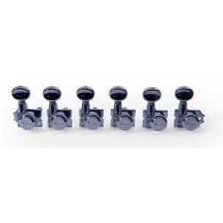 Герметичные локовые колки, 6 в линию, хром KLUSON REVOLUTION DIECAST TUNERS 6L