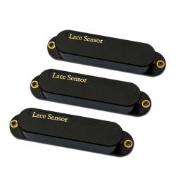 Комплект синглов: черные крышки LACE SENSOR Gold 3-Pack