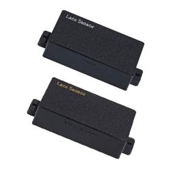 Комплект хамбакеров для электрогитары, черные крышки LACE SENSOR Horsepower Black Set