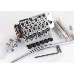 TRS-PRO низкопрофильный Floyd Rose полный комплект с топлоком LN-6 (42 мм), хром TAKEUCHI TRS-PROCS