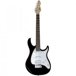 Электрогитара, форма Stratocaster, пассивные звукосниматели S-S-H PEAVEY Raptor SSH Gloss Black