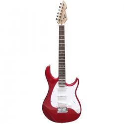 Электрогитара, форма Stratocaster, пассивные звукосниматели S-S-S PEAVEY Raptor SSS Candy Apple Red