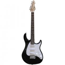 Электрогитара, форма Stratocaster, пассивные звукосниматели S-S-S PEAVEY Raptor SSS Gloss Black