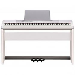 Компактное цифровое пианино белого цвета CASIO Privia PX-160WE