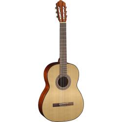 Классическая гитара с чехлом, корпус из красного дерева с верхом из ели, гриф из красного дерева с н... CORT AC100 Semi-Gloss With Bag