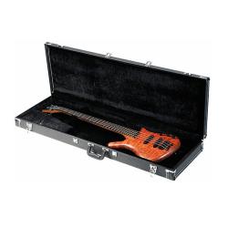 Стандартный кейс для бас гитары, деревянная основа, черный tolex ROCKCASE RC10605B