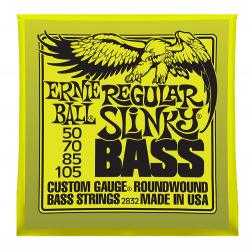 Струны для бас-гитары Nickel Wound Bass Regular Slinky (50-70-85-105) ERNIE BALL 2832