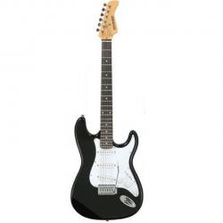 Электрогитара Stratocaster HSS, цвет - чёрный FERNANDES LE-1Z BLK R