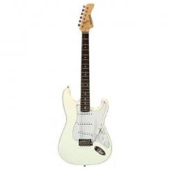 Электрогитара Stratocaster SSS, цвет - кремовый FERNANDES LE-1Z 3S CW R