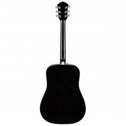 Акустическая гитара с чехлом, цвет черный FENDER FA-125 Dreadnought BLK