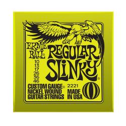 Струны для электрогитары Nickel Wound Regular Slinky (10-13-17-26-36-46) ERNIE BALL 2221