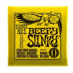 Струны для электрогитары Nickel Wound Beefy Slinky (11-15-22p-30-42-54) ERNIE BALL 2627