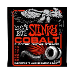 Струны для электрогитары Cobalt Skinny Top Heavy Bottom Slinky (10-13-17-30-42-52) ERNIE BALL 2715
