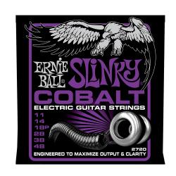 Струны для электрогитары Cobalt Power Slinky (11-14-18p-28-38-48) ERNIE BALL 2720