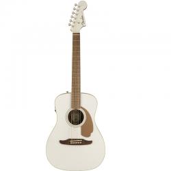 Электроакустическая гитара, цвет бело-золотистый FENDER Malibu Player ARG