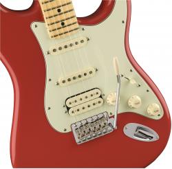 Электрогитара, HSS Stratocaster, цвет красный FENDER AM SPEC STRAT HSS MN FRD