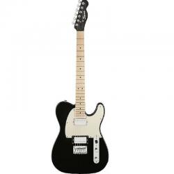 Электрогитара, звукосниматели HH, цвет черный SQUIER by FENDER Contemporary Telecaster HH Maple Fingerboard Black Metallic