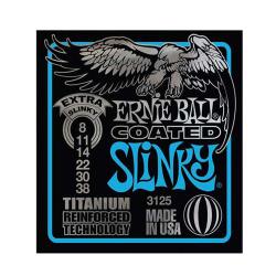 Струны для электрогитары Titanium RPS Extra Slinky (8-11-14-22-30-38) ERNIE BALL 3125