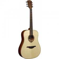 Акустическая гитара Дредноут, цвет натуральный LAG T88D