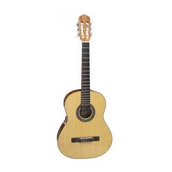 Уменьшенная классическая гитара, размер 3/4, верхняя дека ель, корпус сапеле, цвет натуральный FLIGHT C-120 NA 3_4