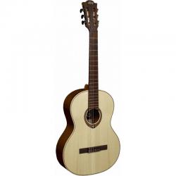 Классическая гитара с встроенным тюнером, цвет натуральный LAG GLA OC70-HIT