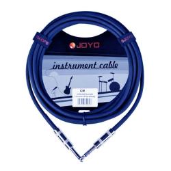 Инструментальный кабель 4,5 м, TS-TS 6,3 мм JOYO CM-04 Cable Blue