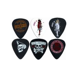 Набор медиаторов с оригинальной графикой, материал Tortex (432шт) DUNLOP L13 Lucky 13