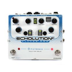 Эффект гитарный дилэй PIGTRONIX E2F Echolution 2 Filter Pro Delay