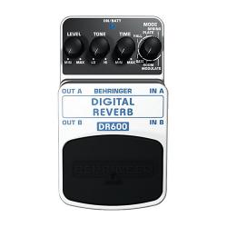 Гитарная педаль цифрового стерео эффекта Reverb BEHRINGER DR600 Digital Reverb