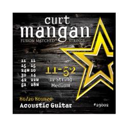 для 12-струнной акустической гитары CURT MANGAN 80/20 Bronze 11-52 12-String