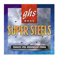 Струны для 5-струнной бас гитары, сталь GHS 5M-CC 5-String Contact Core Super Steels Medium 45-129