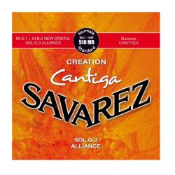 Струны для классической гитары SAVAREZ 510MR Creation Cantiga Red Standard Tension