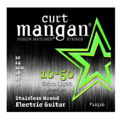 Струны для электрогитары CURT MANGAN Electric Stainless Steel 10-50