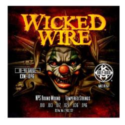 Струны для электрогитары KERLY KXW-1046 Wicked Wire Roundwound Tempered