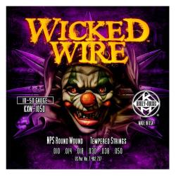 Струны для электрогитары KERLY KXW-1050 Wicked Wire Roundwound Tempered
