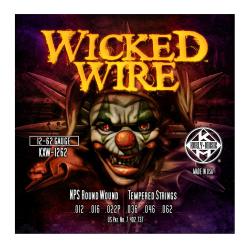 Струны для электрогитары KERLY KXW-1262 Wicked Wire Roundwound Tempered