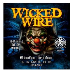 Струны для баритон гитары KERLY KXWB-1365 Baritone Wicked Wire Roundwound Tempered