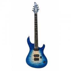 Электрогитара с кейсом, BK Black Dog MAYONES Regius 6 T-NF-BL-B-OUT-M
