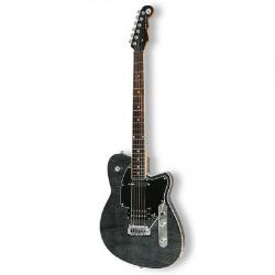 Электрогитара REVEREND Reeves Gabrels Signature Transparent Black