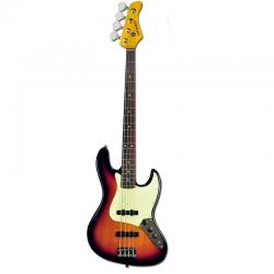 Бас-гитара Jazz Bass, 3-tone Sunburst FERNANDES RJB380 3SB R