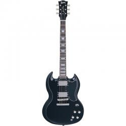 Электрогитара типа Gibson SG `61 Reissue, Black BURNY RSG55 63 BLK