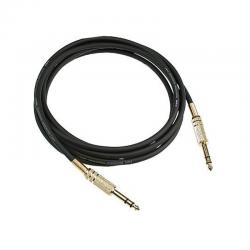 Готовый инструментальный кабель, балансный, длина 5 метров, разъемы Stereo Jack, цвет черный KLOTZ B3PP1-0500