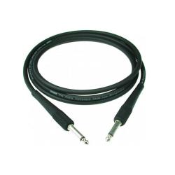 Готовый инструментальный кабель, длина 4.5м, разъемы Mono Jack (прямой-прямой), цвет черный KLOTZ KIK4.5PPSW