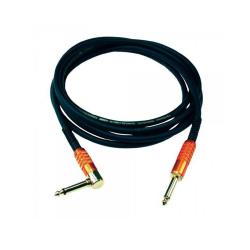 Готовый инструментальный кабель T.M. Stevens Funkmaster, длина 6м, моно Jack - моно Jack KLOTZ (угловой) KLOTZ TM-R0600