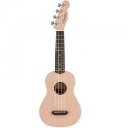 Укулеле сопрано, цвет розовый FENDER Venice Soprano Uke SHP NRW