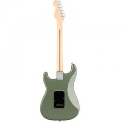 Электрогитара American Pro Stratocaster, цвет антик олив, палисандровая накладка грифа FENDER AM PRO STRAT RW ATO